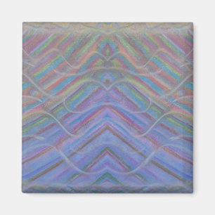 P40M Unique Colorful Abstract Art Magnet