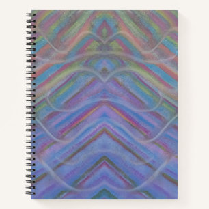 P40M Unique Colorful Abstract Art Notebook