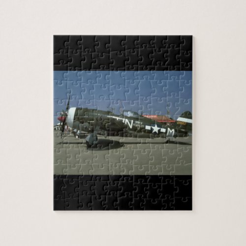 P47 Left View_WWII Planes Jigsaw Puzzle