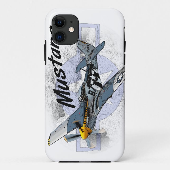 P51 Mustang Case-Mate iPhone Case (Back)