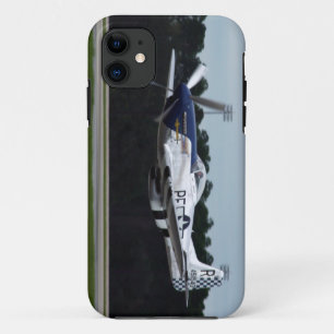 P51 Mustang Low Pass American WW2 Fighter Plane iPhone 11 Case