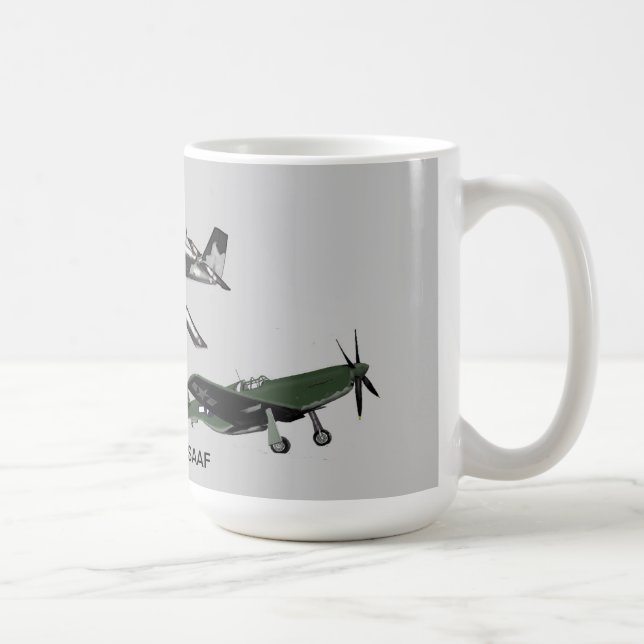 P51 Mustang US Fighter Mug (Right)