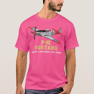 P51 Mustang World War II Fighter Bomber T  T-Shirt