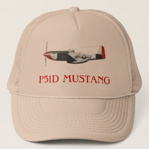 p51d Mustang Trucker Hat