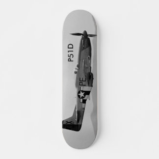 P51D Skateboard Deck