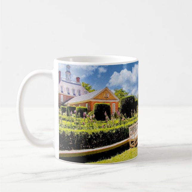 P527004(1)-Colonial Garden Mug (Left)