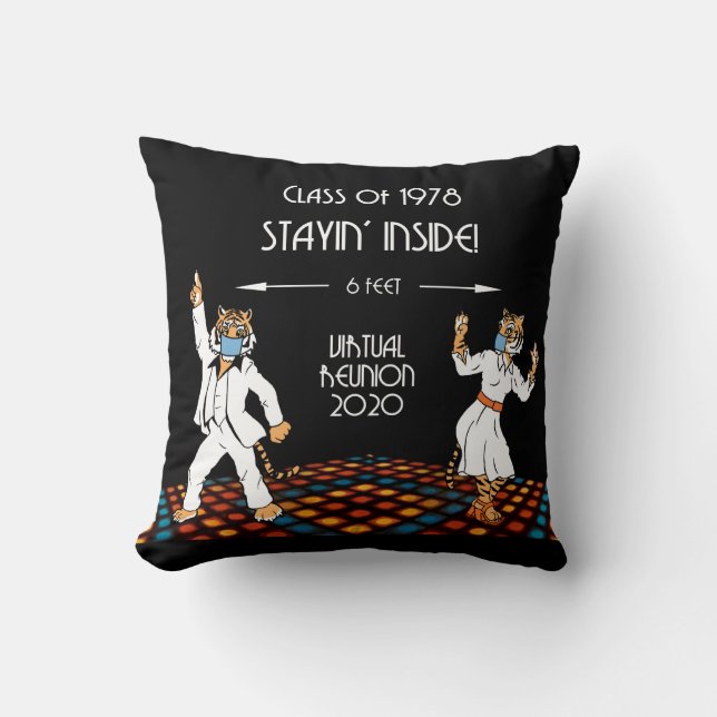 P78 Virtual Reunion pillow (Front)