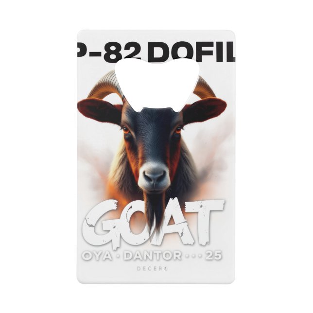 P82-DOFIL CREDIT CARD BOTTLE OPENER (Front)