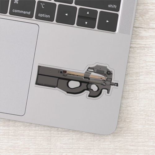 P90 Compact Submachine Gun Sticker