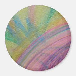 P9 Unique Colorful Abstract Art Magnet