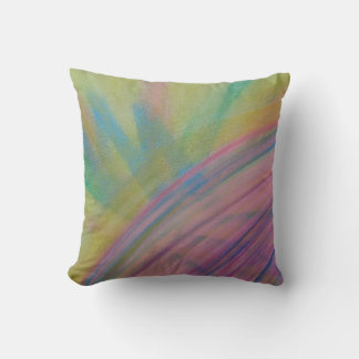 P9 Unique Colorful Abstract Art Throw Pillow