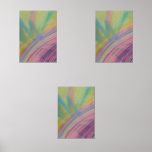 P9 Unique Colorful Abstract Art Wall Art Sets