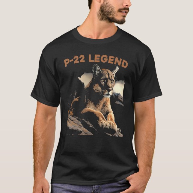 P-22 Mountain Lion Silver Lake P22 T-Shirt (Front)