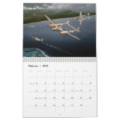 P-38 Lightning Authorized Calendar (Feb 2025)