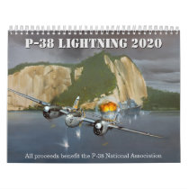 P-38 Lightning Authorized Calendar P-38 Lightning Authorized Calendar