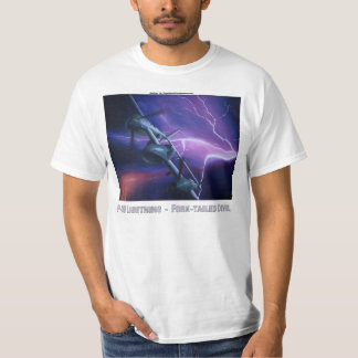 P-38 Lightning Fork-Tailed Devil T-shirt