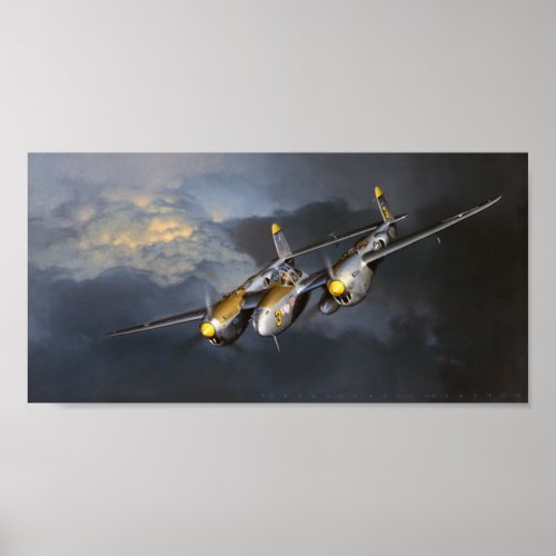 P_38 Lightning Jack Fellows Art Poster