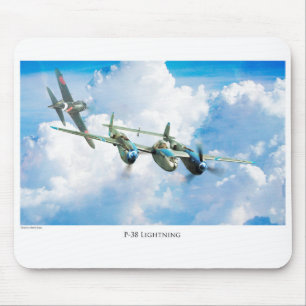 P-38 Lightning Mouse Pad