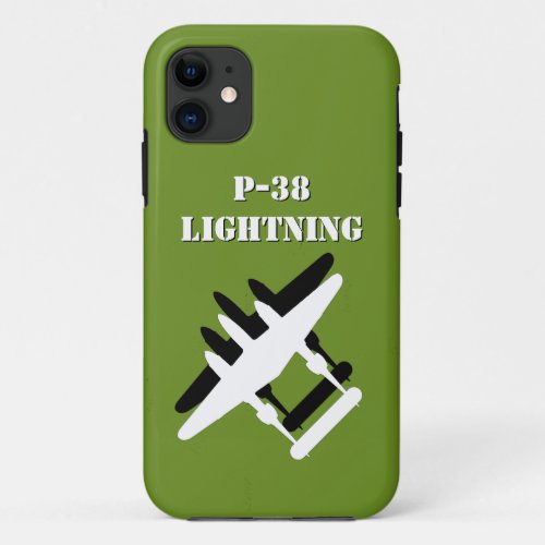 P_38 Lightning with ShadowiPhone  iPad case