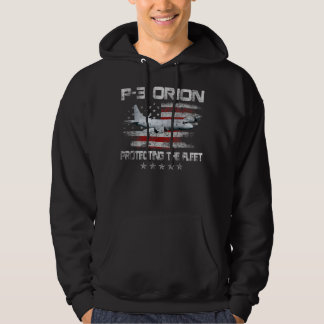 P-3 Orion Sub Hunter ASW Airplane Vintage Veterans Hoodie