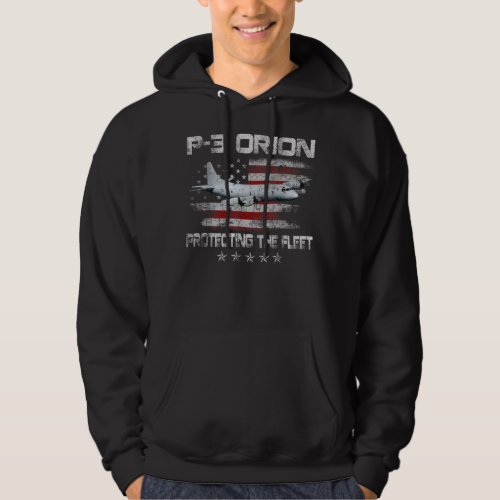 P_3 Orion Sub Hunter ASW Airplane Vintage Veterans Hoodie