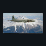 P-3C ORION DESK MAT<br><div class="desc">The P-3 Orion is a four-engine turboprop anti-submarine and maritime surveillance aircraft developed for the United States Navy. A total of 757 P-3s have been built, and the P-8 Poseidon will eventually replace the U.S. Navy's remaining P-3C aircraft. The visual information within this product has been provided by Wings In...</div>