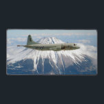 P-3C ORION DESK MAT<br><div class="desc">The P-3 Orion is a four-engine turboprop anti-submarine and maritime surveillance aircraft developed for the United States Navy. A total of 757 P-3s have been built, and the P-8 Poseidon will eventually replace the U.S. Navy's remaining P-3C aircraft. The visual information within this product has been provided by Wings In...</div>