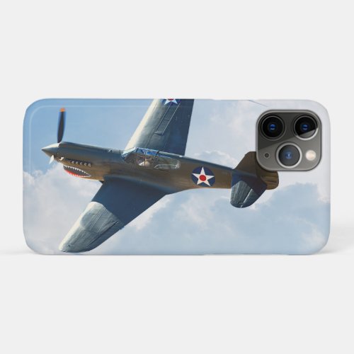 P_40 CURTISS WARHAWK FIGHTER SQUADRON iPhone 11 PRO CASE