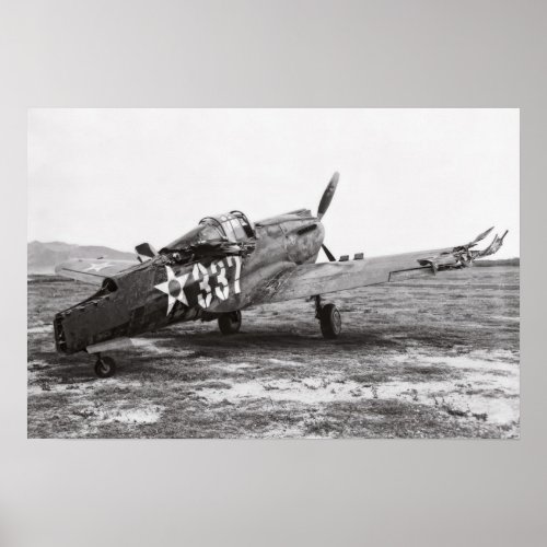 P_40 PLANE _ PEARL HARBOR _ 1941 POSTER