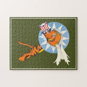 P-40 Warhawk Fighter Plane Nose Art Puzzle P-40 Warhawk Fighter Plane Nose Art Puzzle
