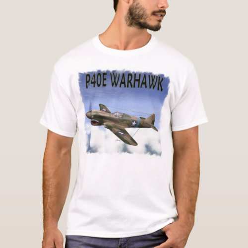 P_40 WARHAWK FLYING TIGERS T_Shirt