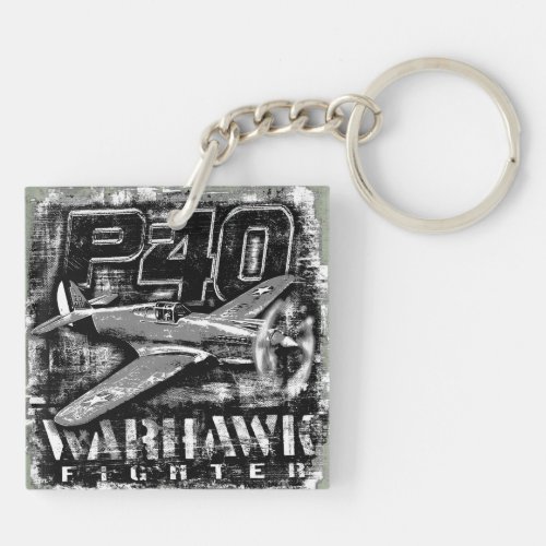 P_40 Warhawk Keychain