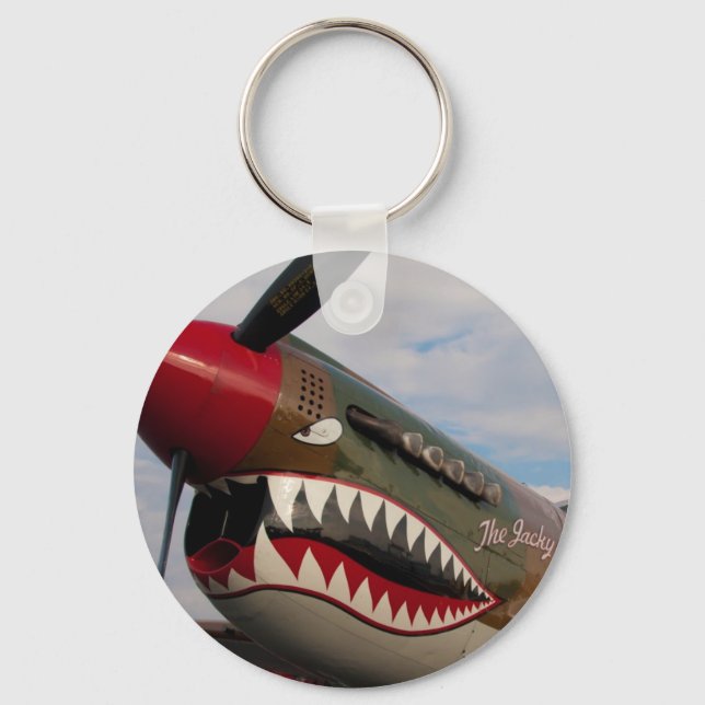 P-40 Warhawk Keychain (Front)