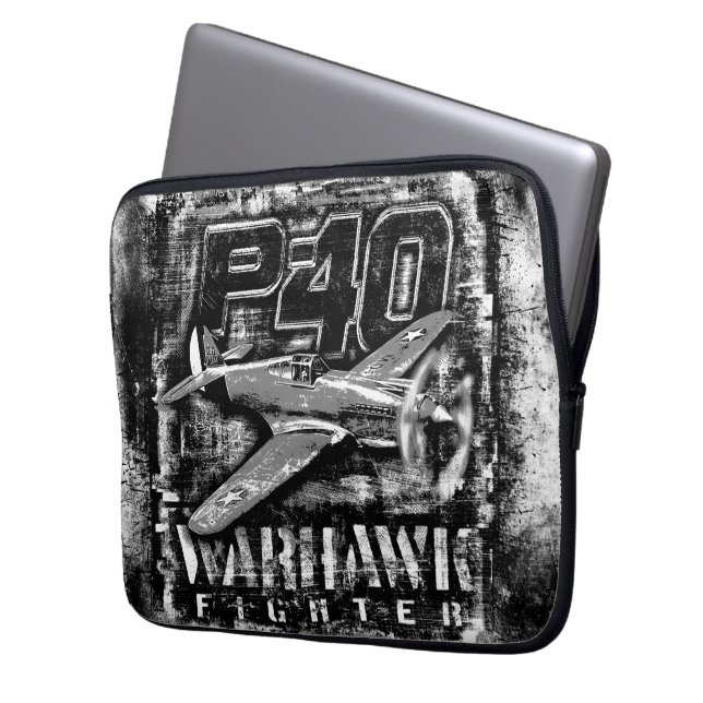P-40 Warhawk Laptop Sleeve (Front Left)