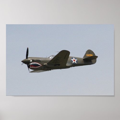 P_40 Warhawk Poster