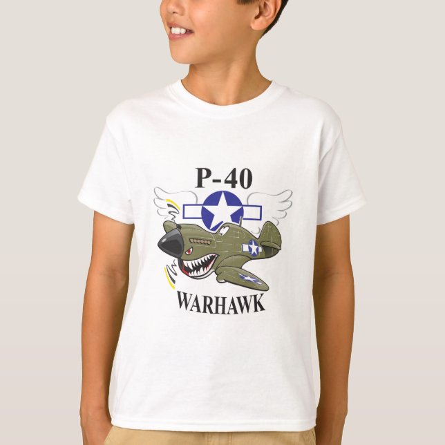 p-40 warhawk T-Shirt (Front)