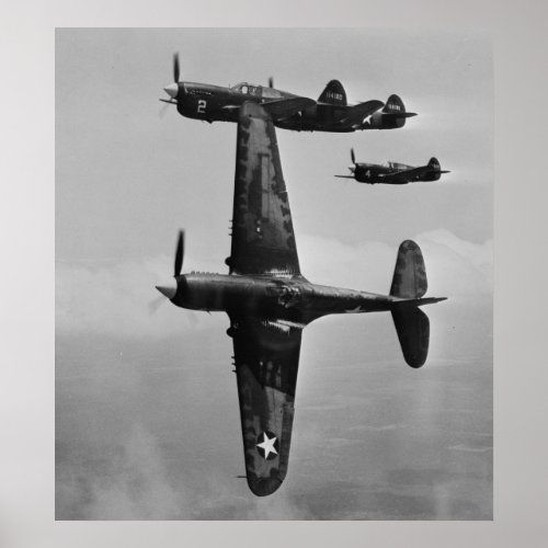 P_40 Warhawks Poster
