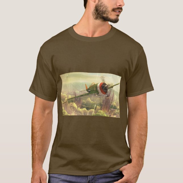 P-47 airplane T-shirt (Front)