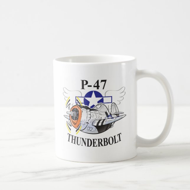 p-47 thunderbolt coffee mug (Right)