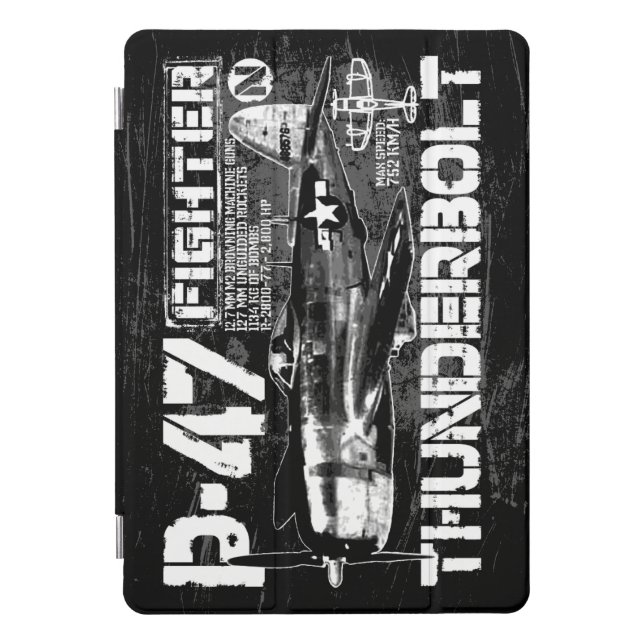 P-47 Thunderbolt iPad Pro Cover (Front)