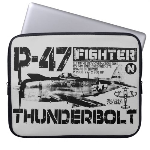 P_47 Thunderbolt Laptop Sleeve