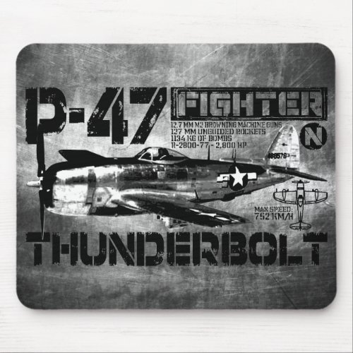 P_47 Thunderbolt Mouse Pad