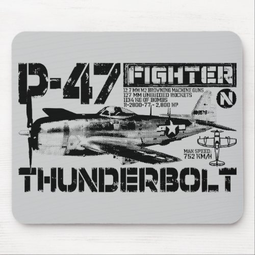 P_47 Thunderbolt Mouse Pad