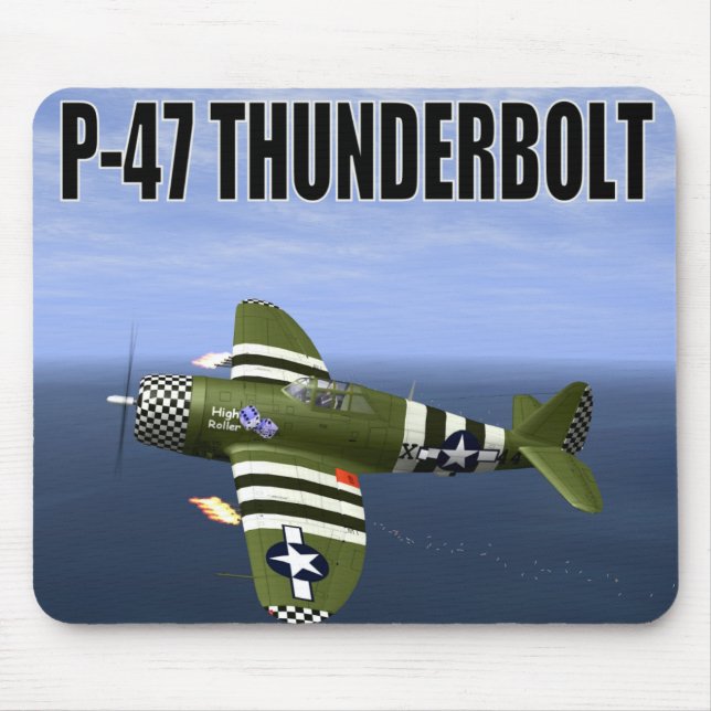 P-47 THUNDERBOLT Mousepad (Front)