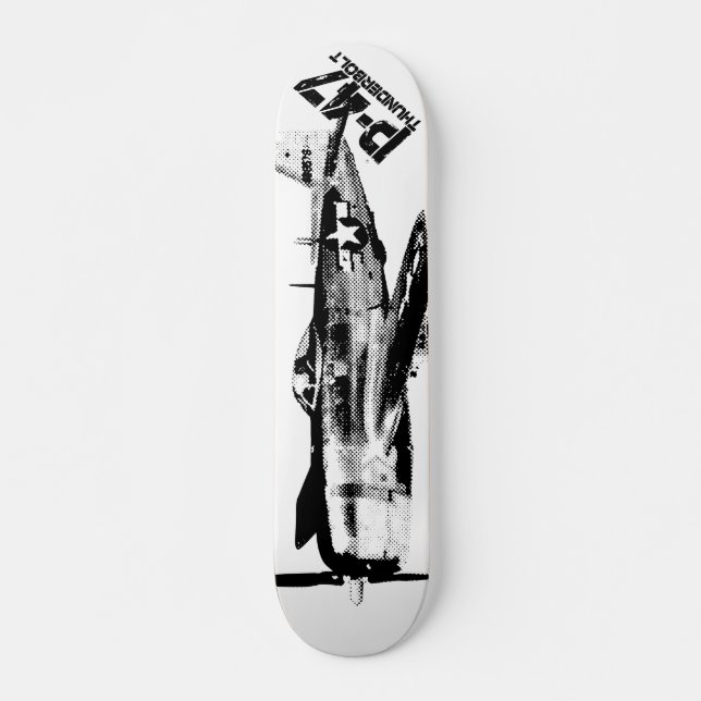 P-47 Thunderbolt Skateboard Deck (Front)