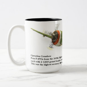 P-47D Thunderbolt Two-Tone Coffee Mug