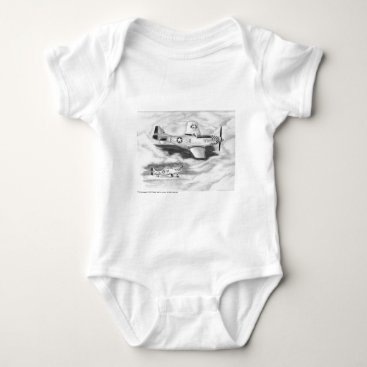 P-51 Mustang Baby Bodysuit P-51 Mustang Baby Bodysuit