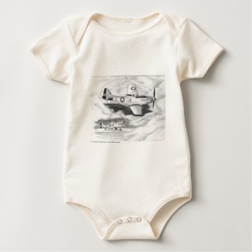 P-51 Mustang Baby Bodysuit P-51 Mustang Baby Bodysuit