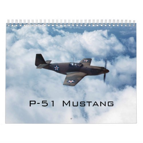 P_51 Mustang Calendar