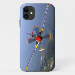 P-51 Mustang Fighter Aircraft iPhone 11 Case